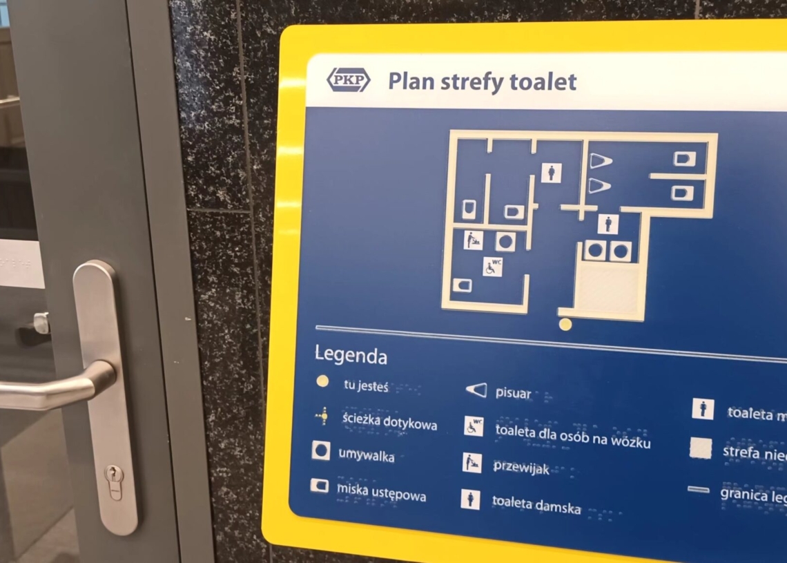 Dworzec PKP w Łowiczu po remoncie