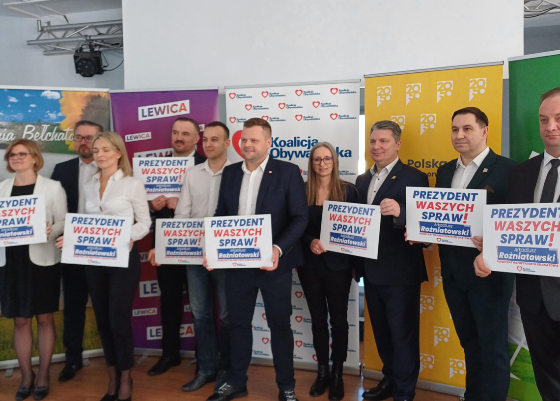 Wybory samorządowe 2024: Szeroka koalicja w Bełchatowie 1 Wybory samorządowe 2024: Szeroka koalicja w Bełchatowie