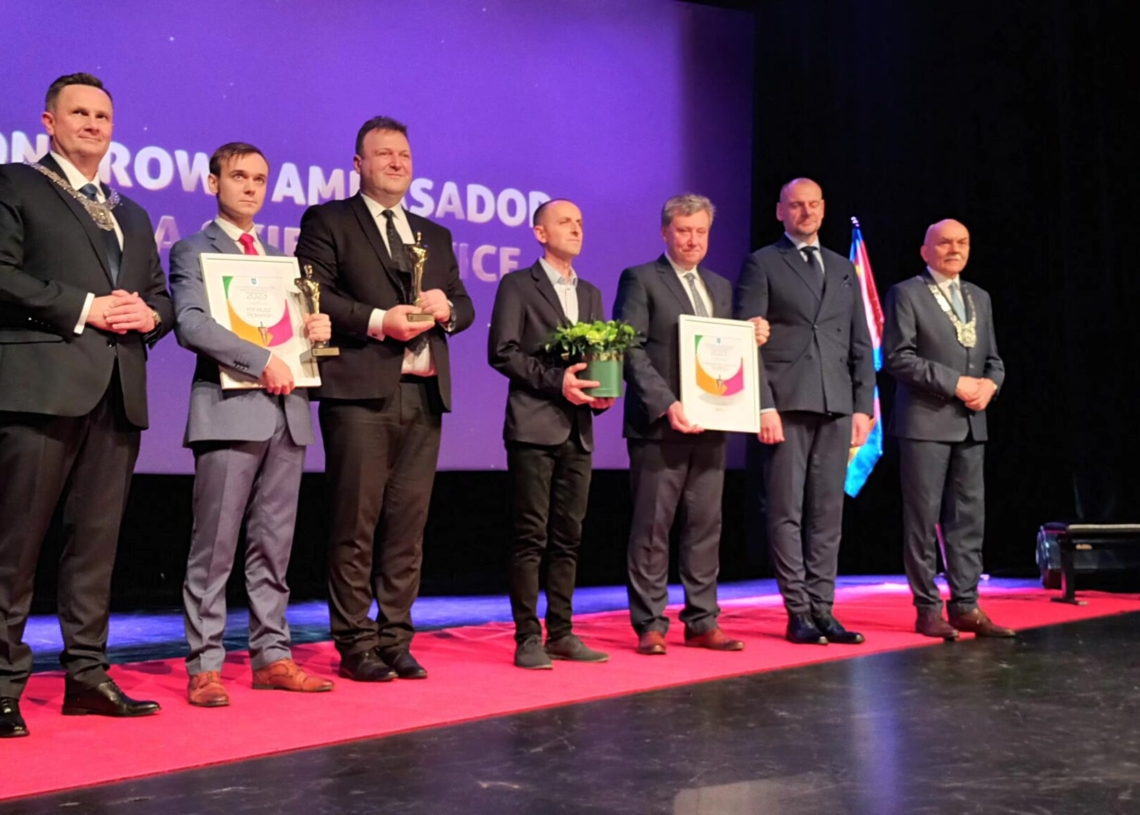 Nagrodę „Honorowy Ambasador Miasta Skierniewice” otrzymał Ireneusz Rolewski