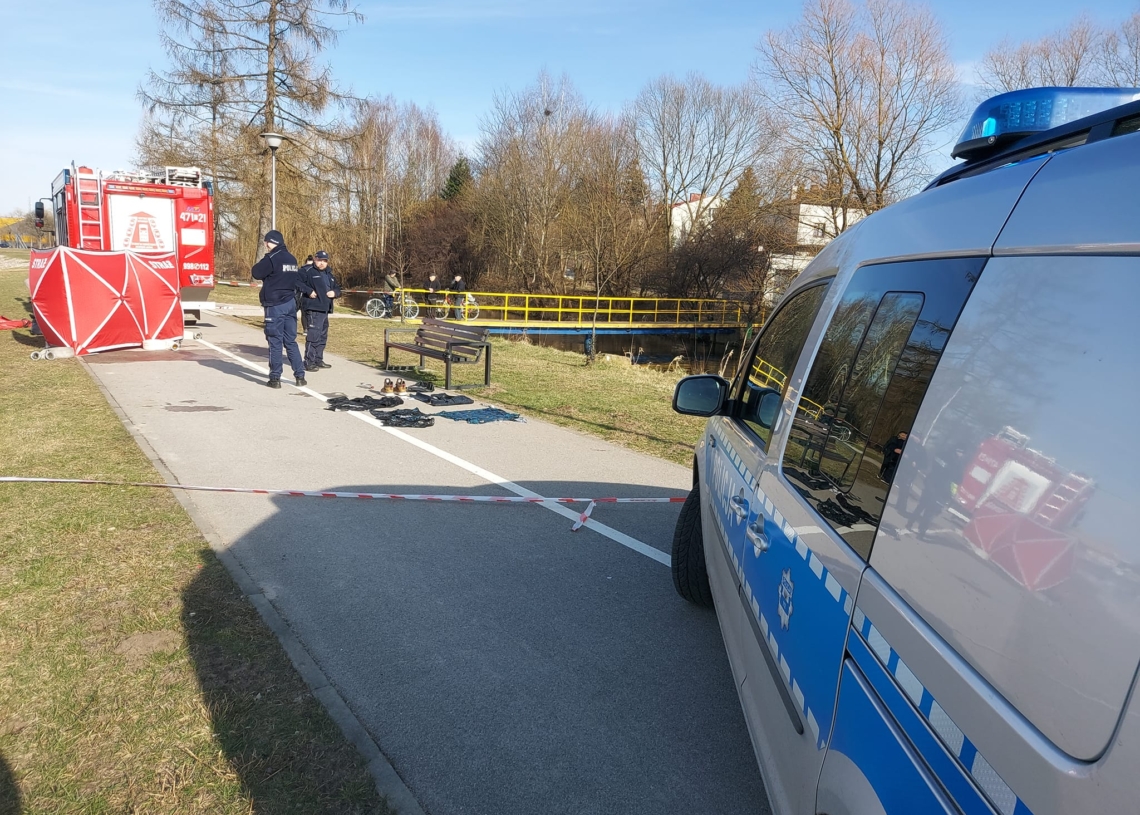 Znaleziono ciało 41-latka w opoczyńskim zalewie