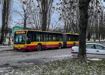 Zatrzymanie ruchu autobusowego na Inowrocławskiej