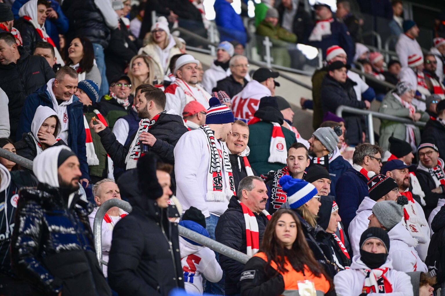 70. derby Łodzi: doping kibiców ŁKS
