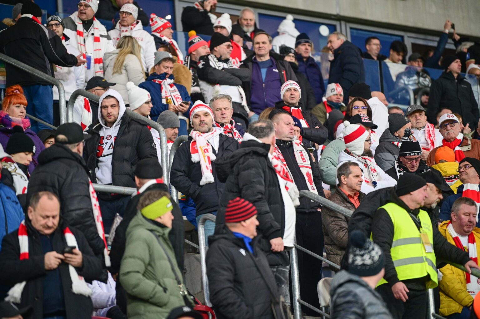 70. derby Łodzi: doping kibiców ŁKS