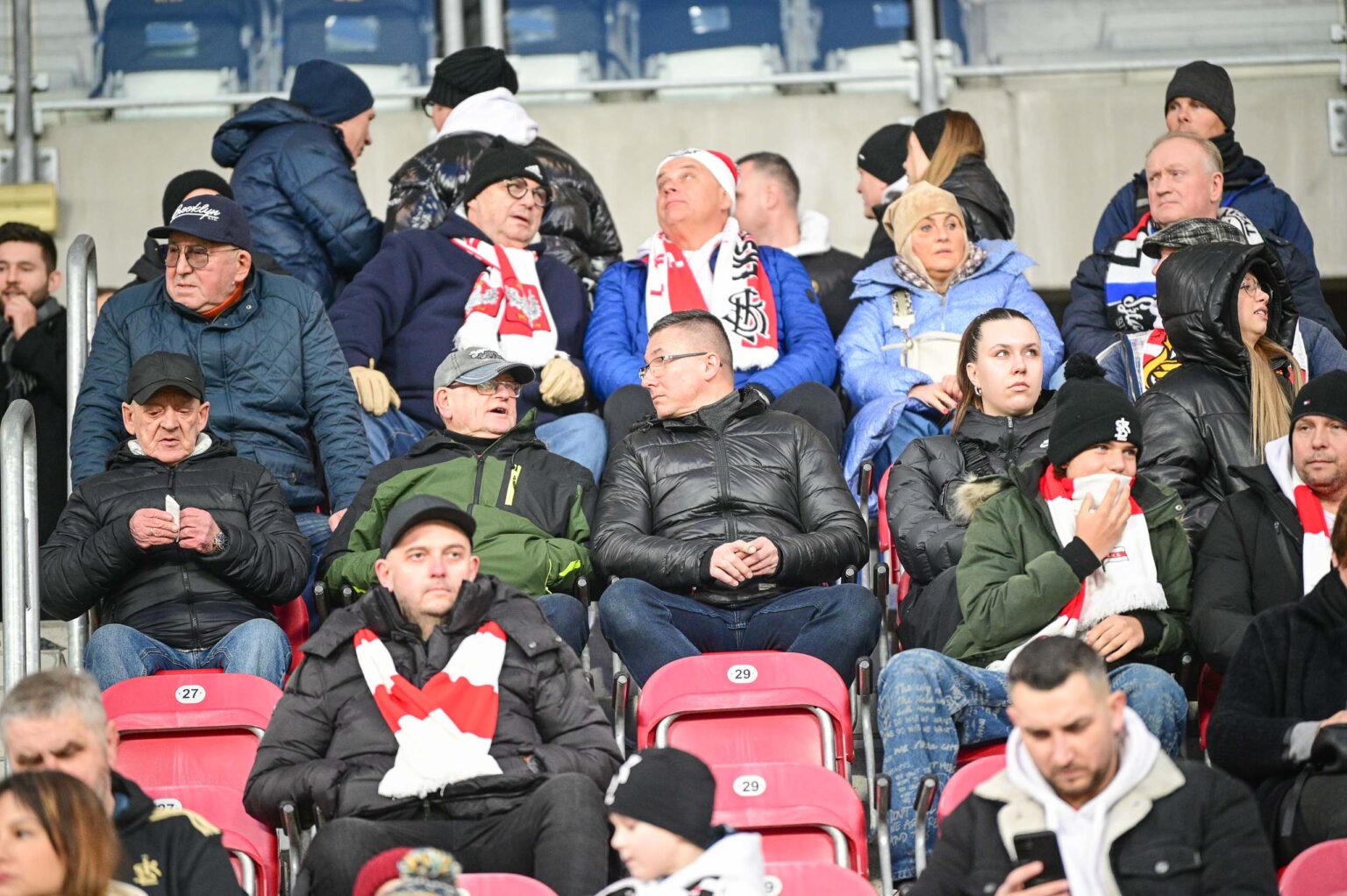 70. derby Łodzi: doping kibiców ŁKS