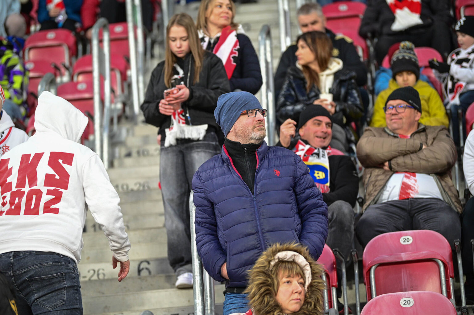 70. derby Łodzi: doping kibiców ŁKS