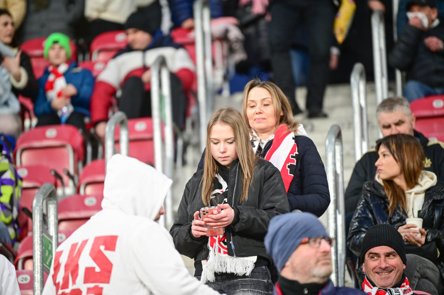 70. derby Łodzi: doping kibiców ŁKS