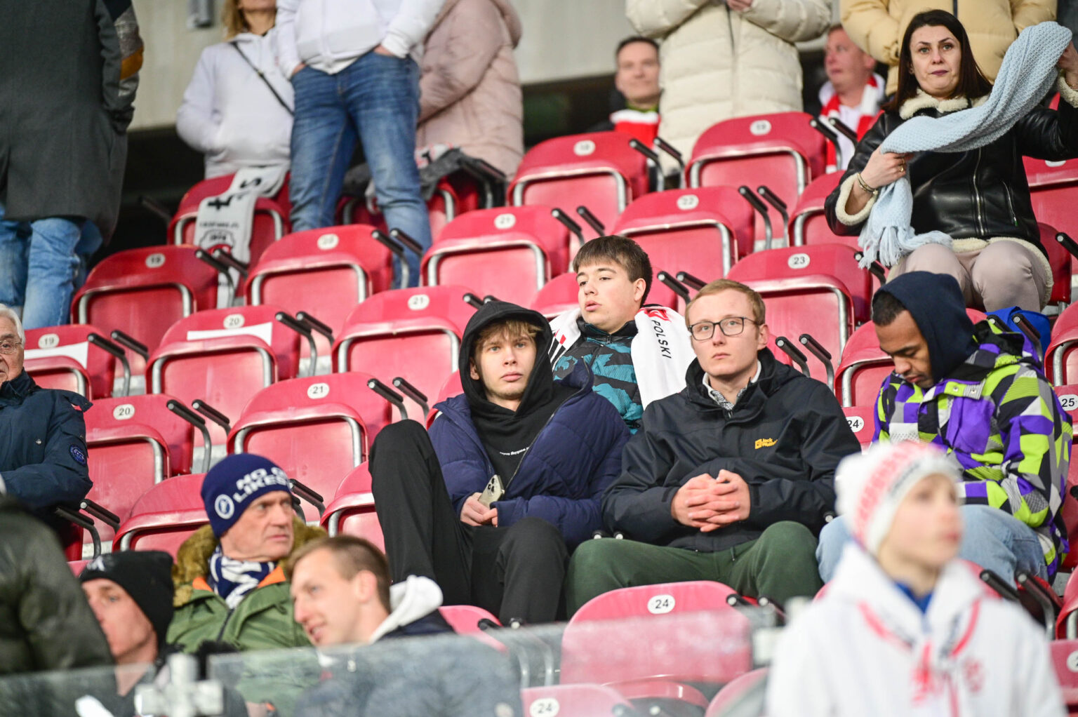 70. derby Łodzi: doping kibiców ŁKS