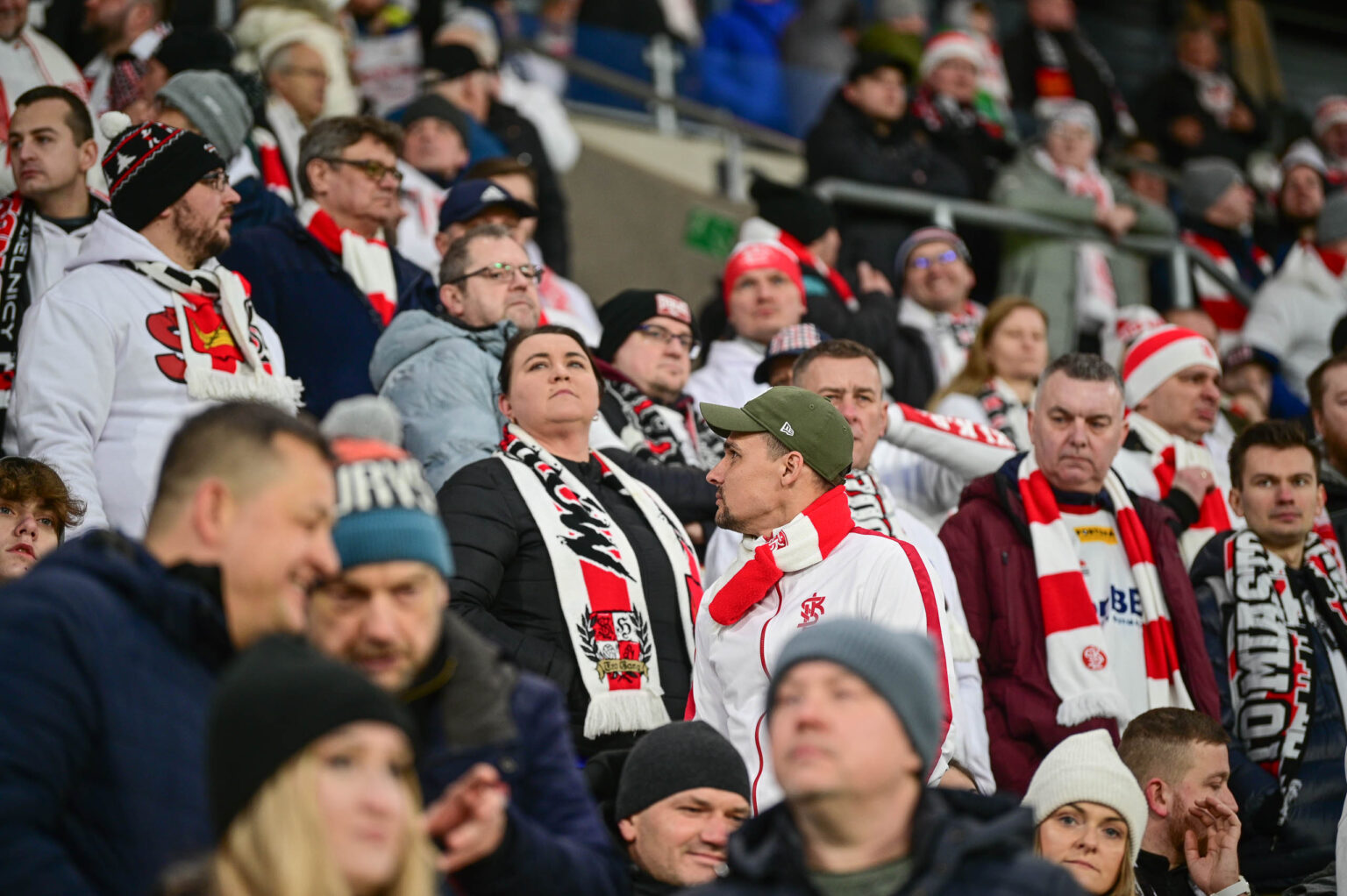 70. derby Łodzi: doping kibiców ŁKS