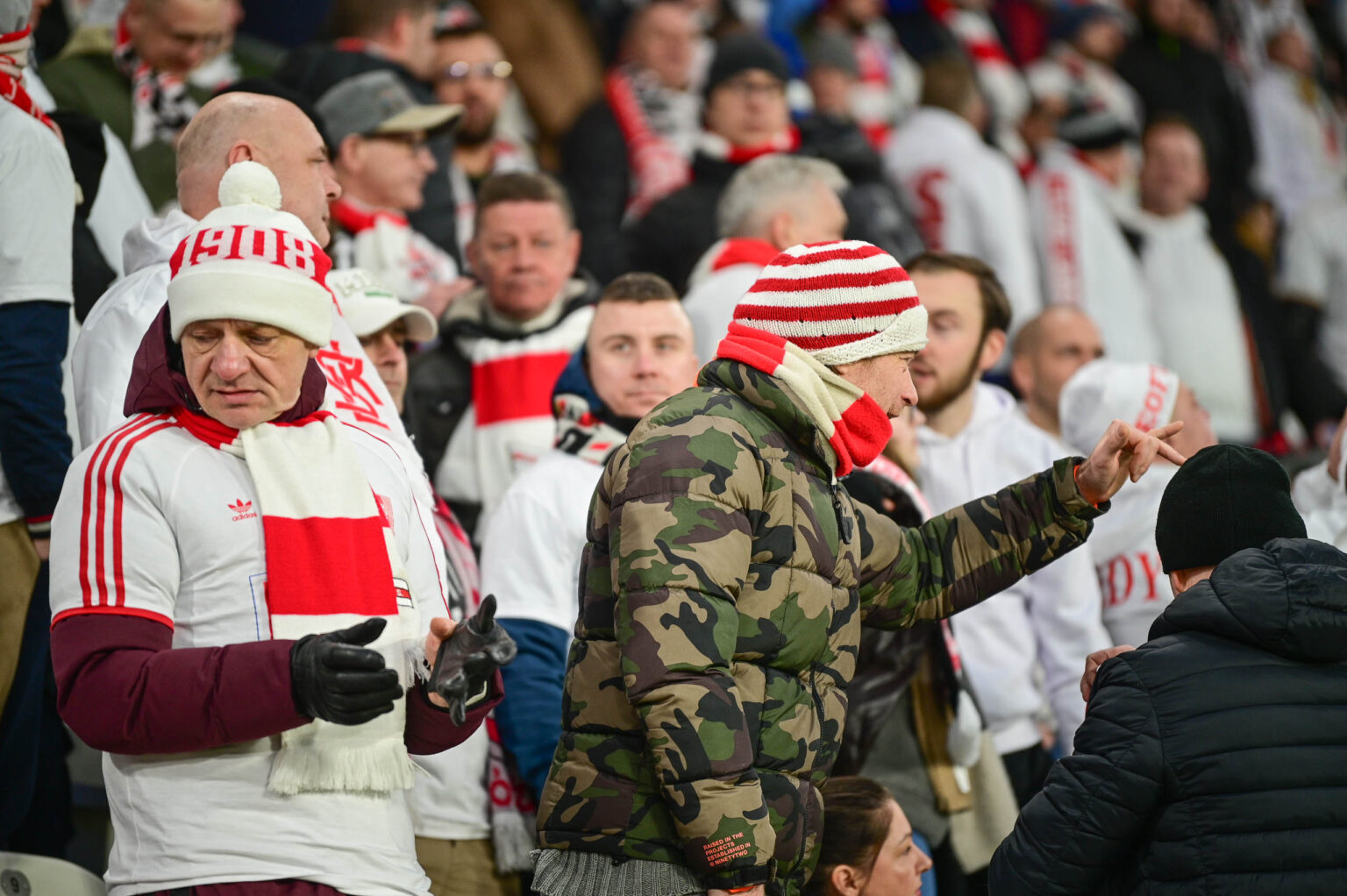 70. derby Łodzi: doping kibiców ŁKS