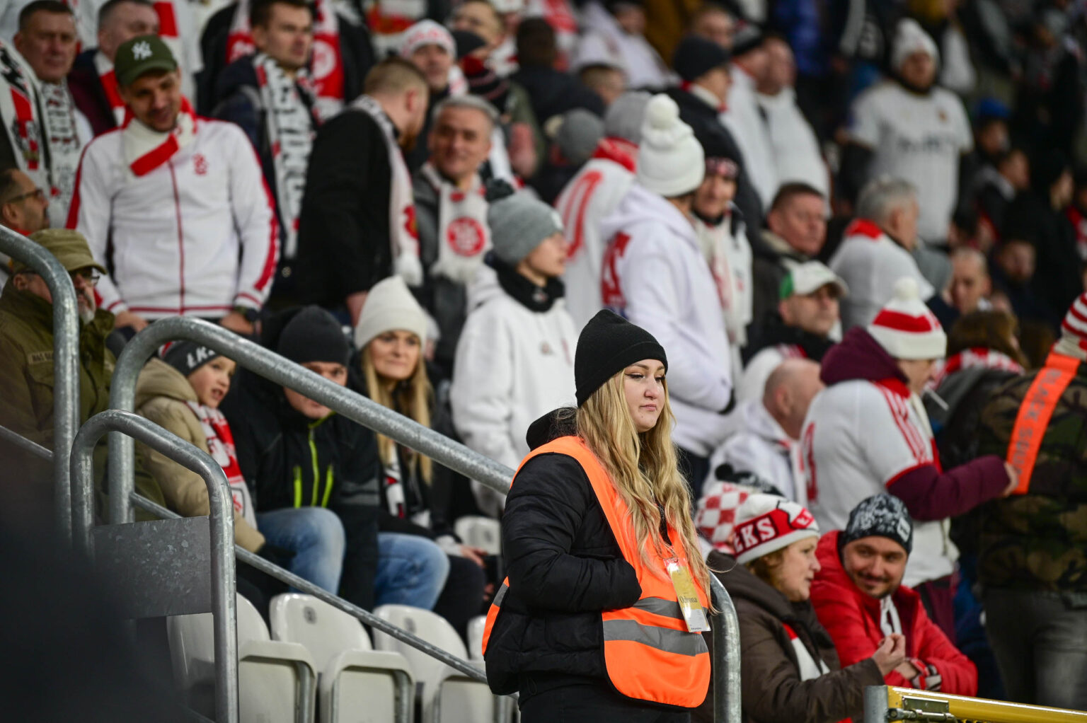 70. derby Łodzi: doping kibiców ŁKS