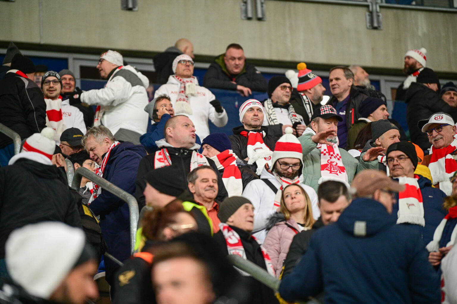 70. derby Łodzi: doping kibiców ŁKS