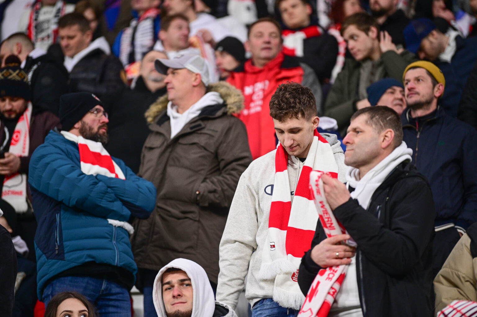 70. derby Łodzi: doping kibiców ŁKS