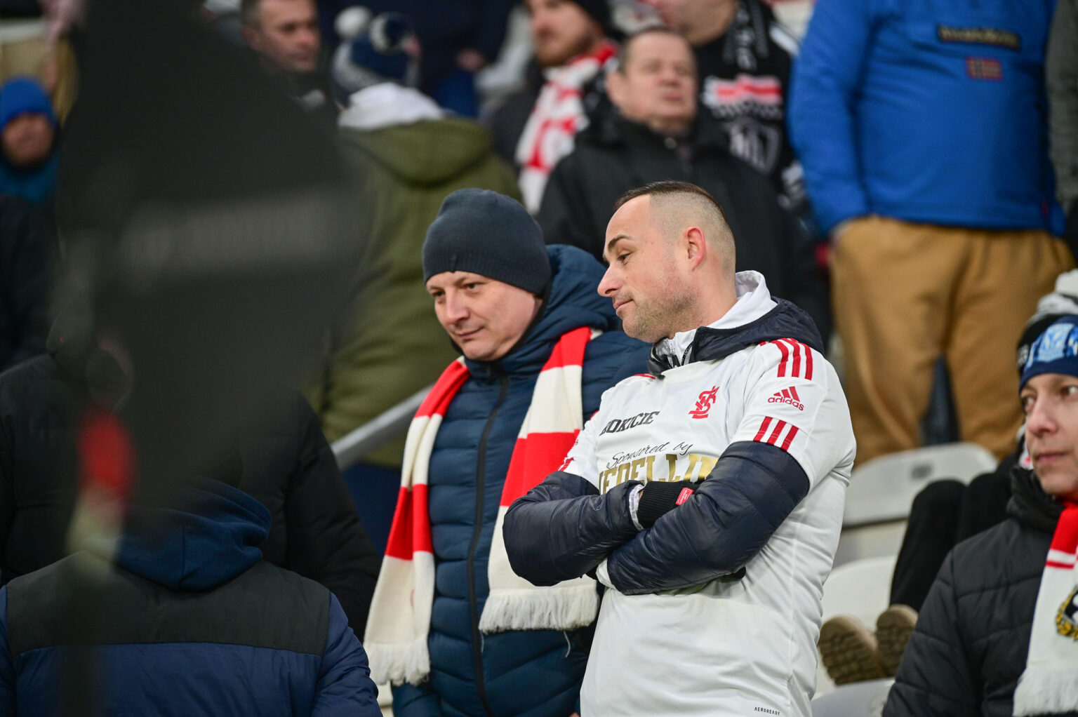 70. derby Łodzi: doping kibiców ŁKS