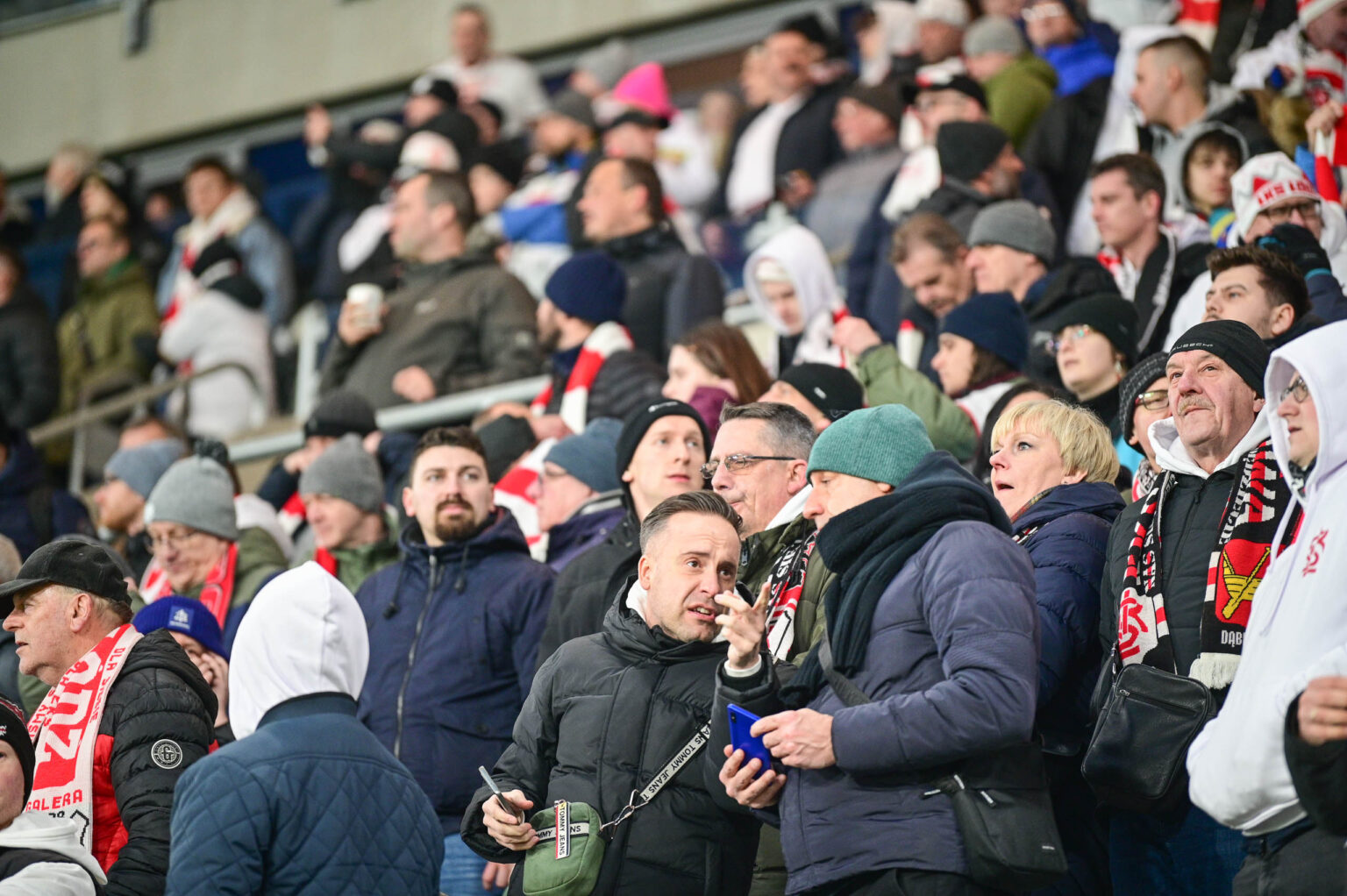 70. derby Łodzi: doping kibiców ŁKS