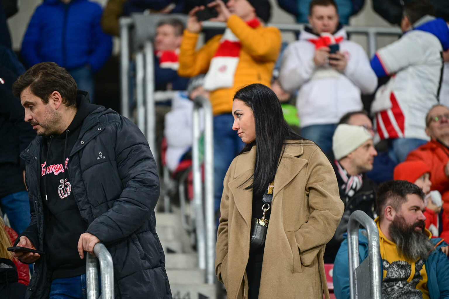 70. derby Łodzi: doping kibiców ŁKS