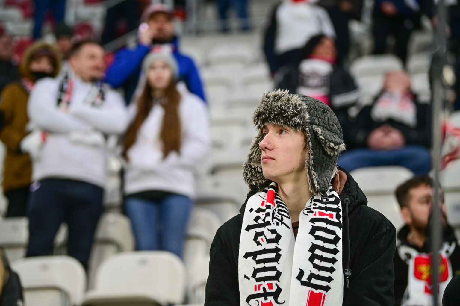 70. derby Łodzi: doping kibiców ŁKS