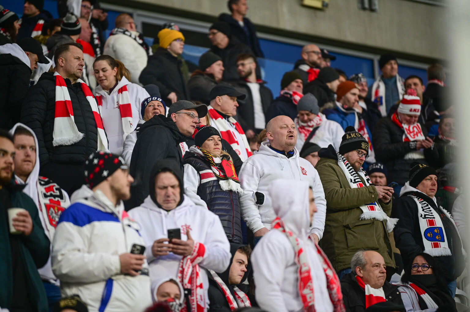70. derby Łodzi: doping kibiców ŁKS