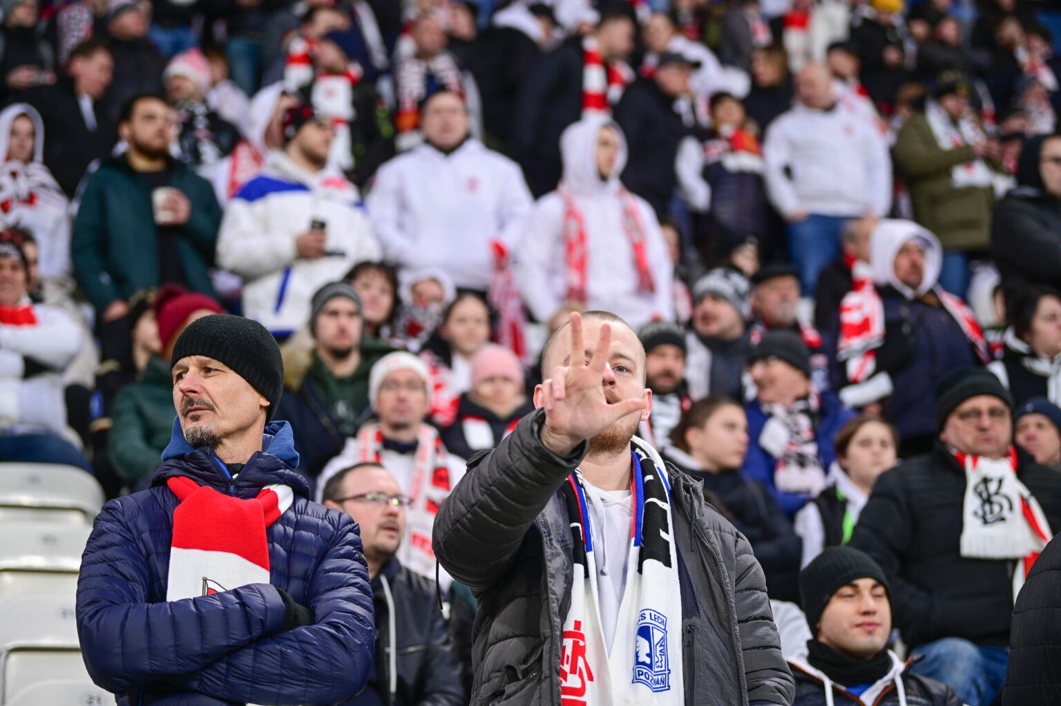 70. derby Łodzi: doping kibiców ŁKS
