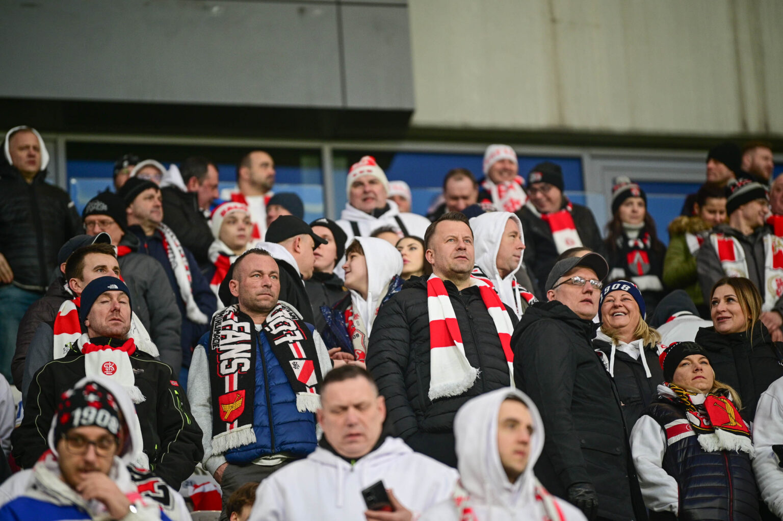 70. derby Łodzi: doping kibiców ŁKS