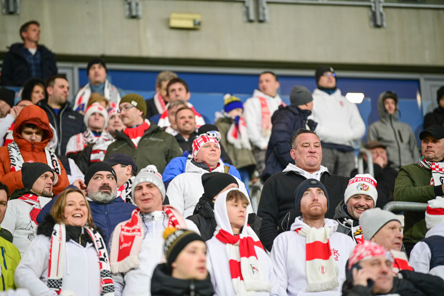 70. derby Łodzi: doping kibiców ŁKS