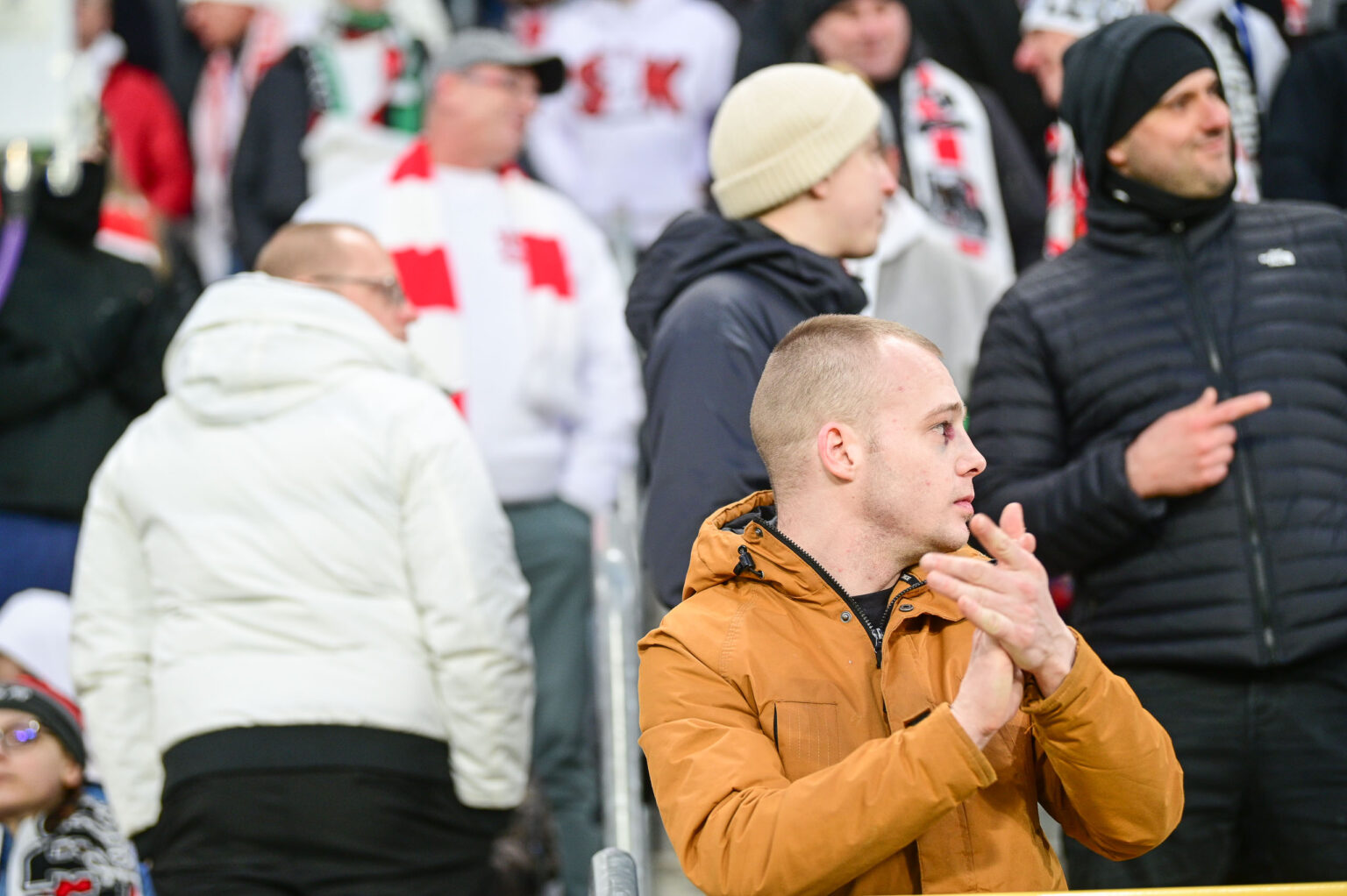 70. derby Łodzi: doping kibiców ŁKS