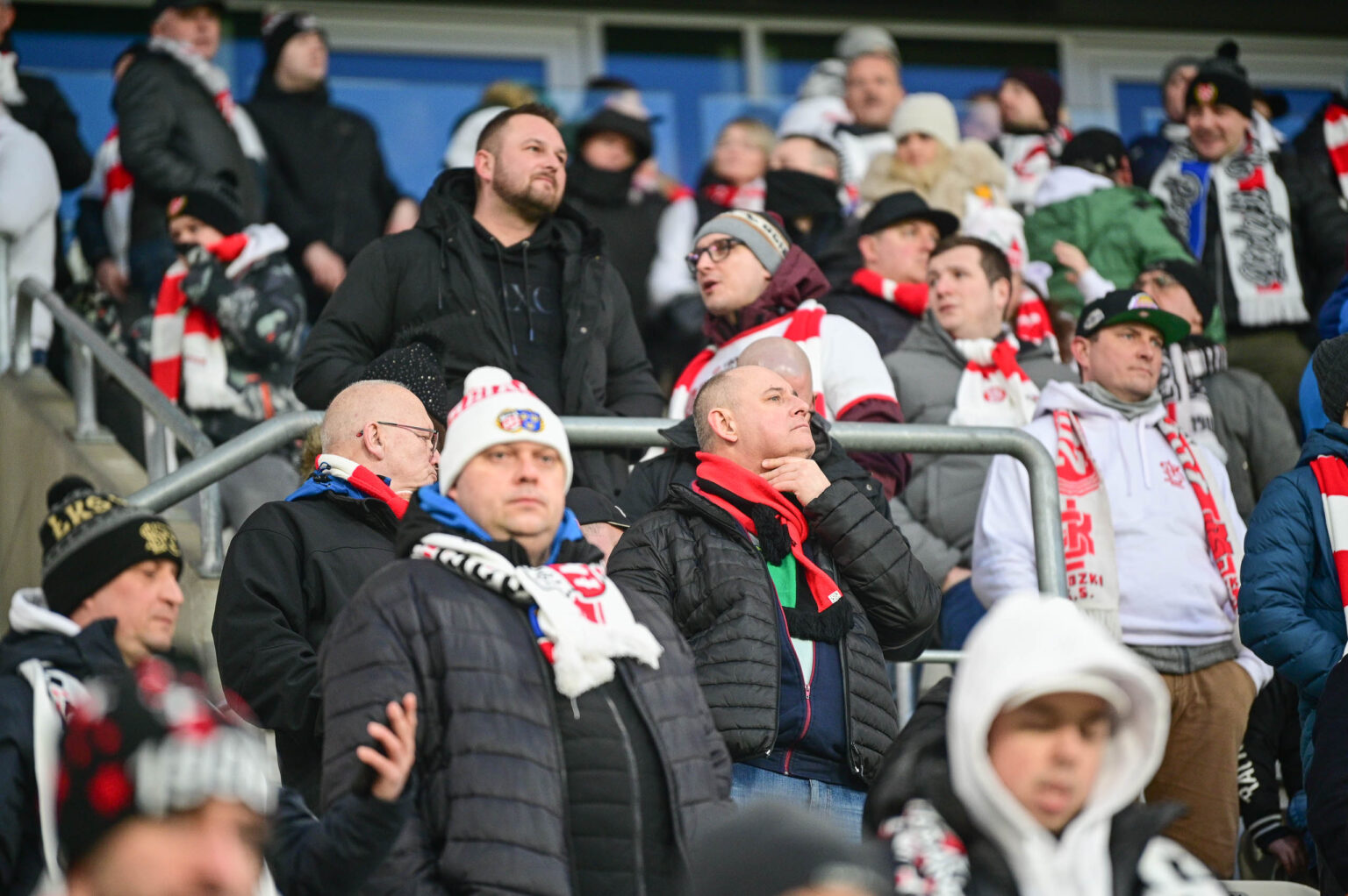 70. derby Łodzi: doping kibiców ŁKS