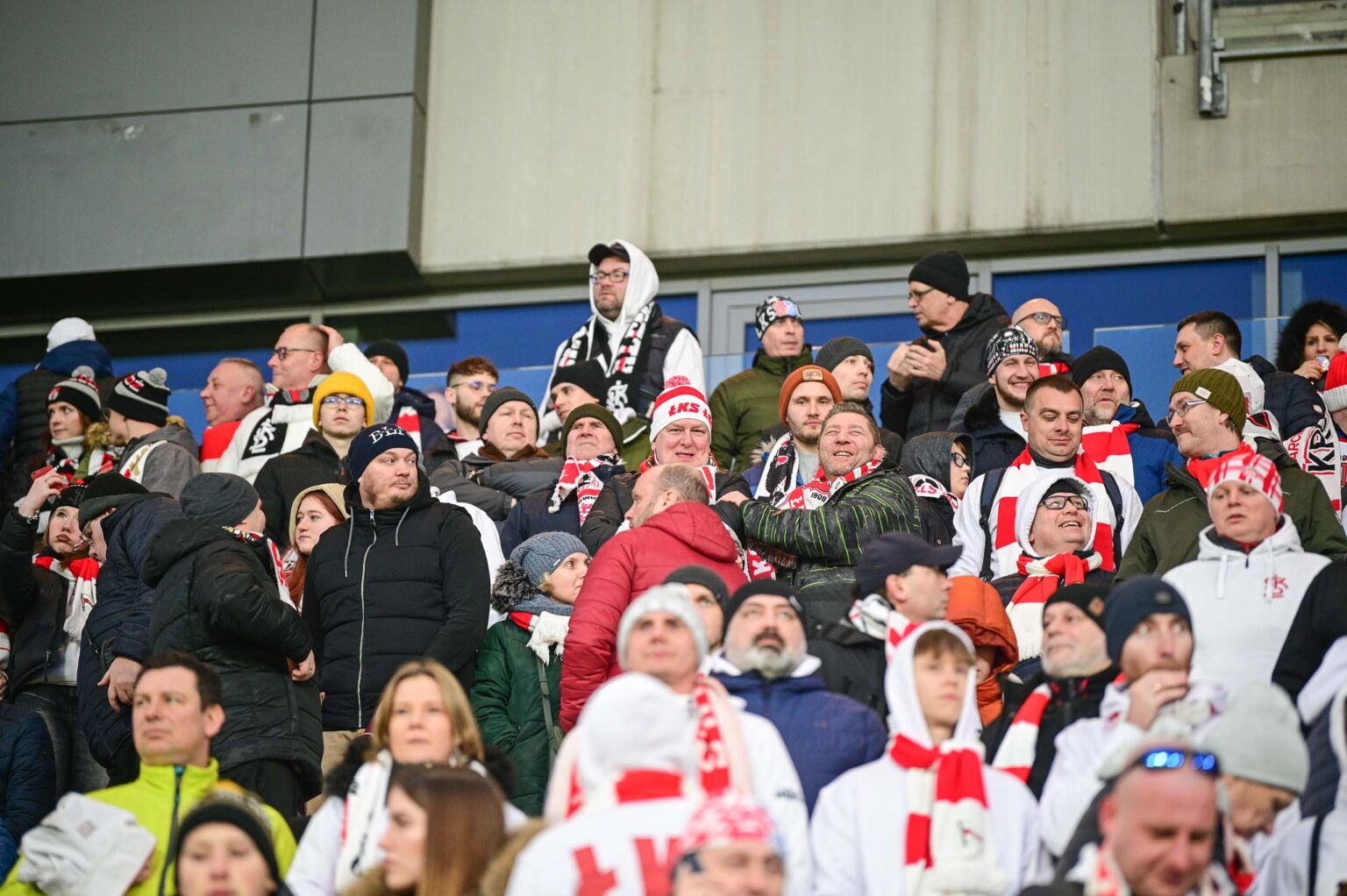 70. derby Łodzi: doping kibiców ŁKS