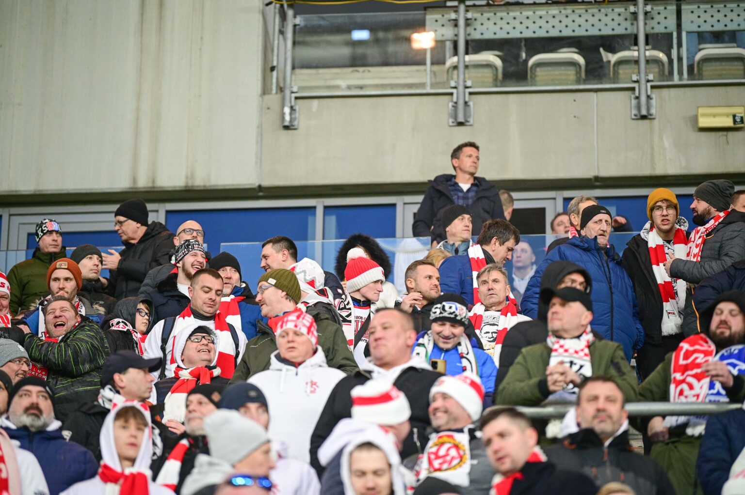 70. derby Łodzi: doping kibiców ŁKS