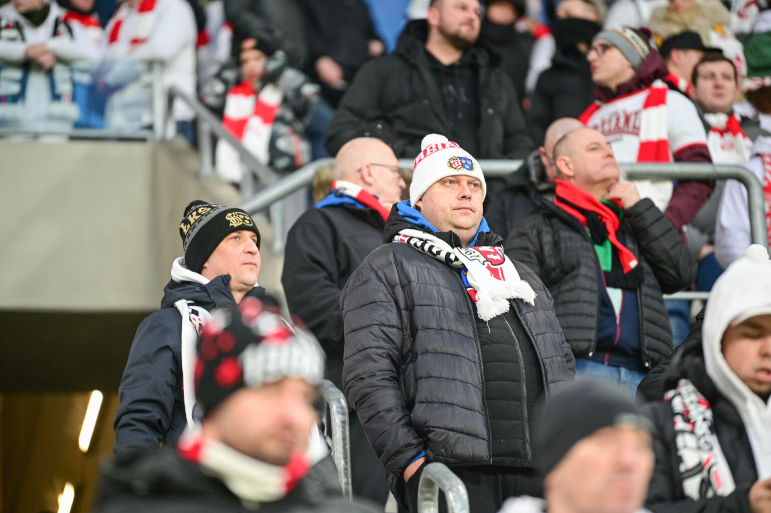 70. derby Łodzi: doping kibiców ŁKS