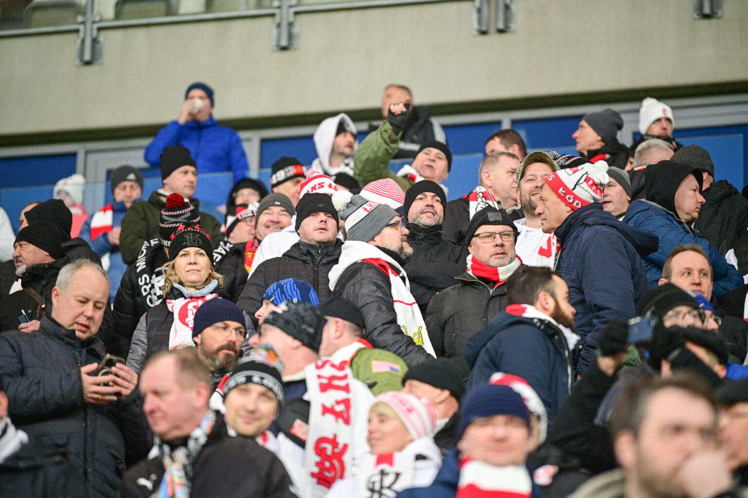 70. derby Łodzi: doping kibiców ŁKS