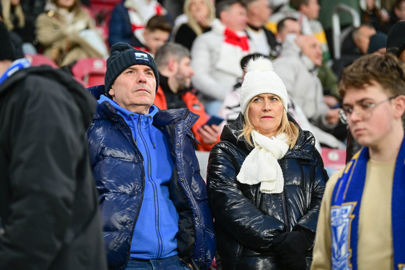 70. derby Łodzi: doping kibiców ŁKS