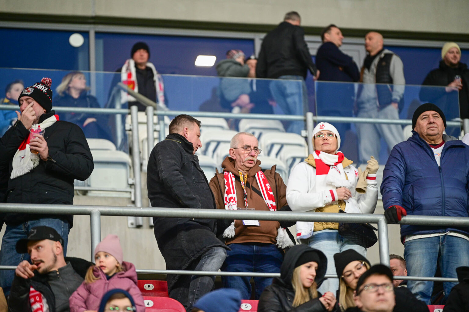 70. derby Łodzi: doping kibiców ŁKS
