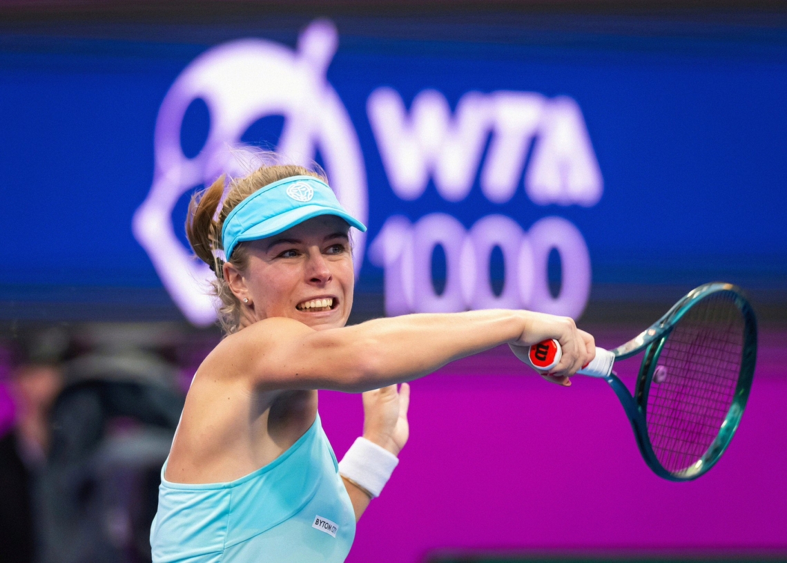 Magdalena Fręch z awansem do 2. rundy turnieju w Dubaju 1 Magdalena Fręch z awansem do 2. rundy turnieju w Dubaju