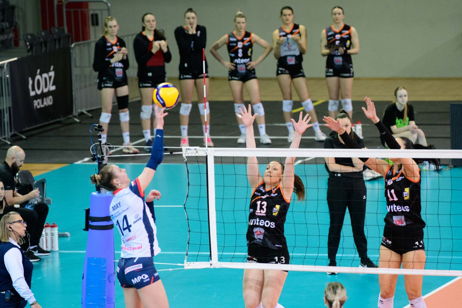 Grot Budowlani Lodz – NUC Volleyball 12