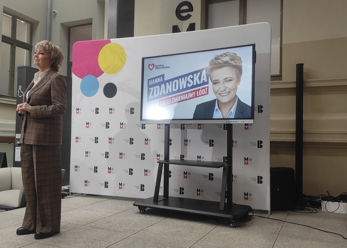 Hanna Zdanowska będzie kandydować na prezydenta Łodzi