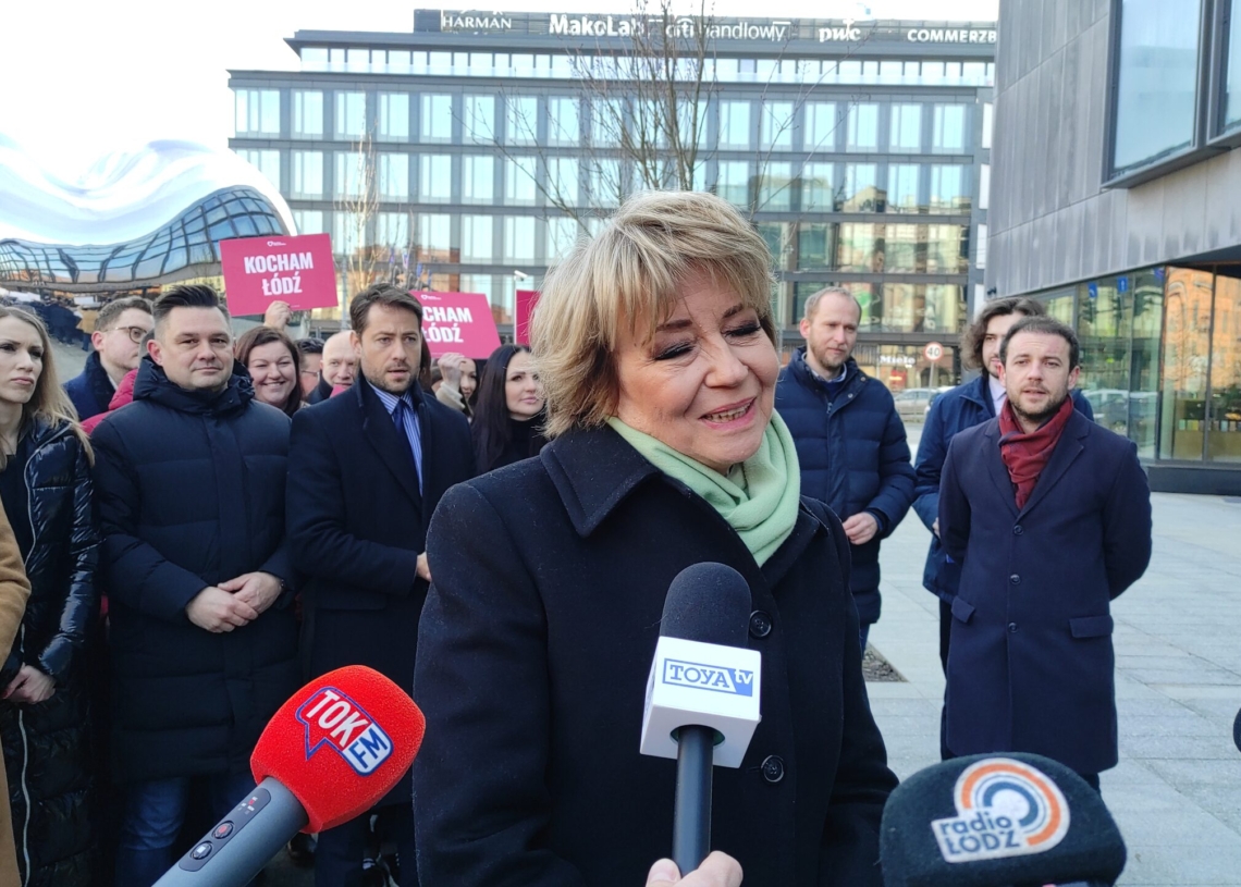 Koalicja Obywatelska w Łodzi zaprezentowała kandydatów w zbliżających się wyborach samorządowych