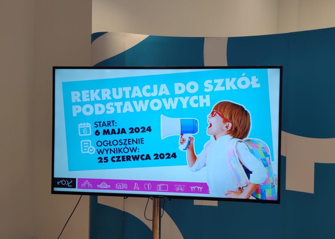Wiosną rozpoczną się rekrutacje do szkół i przedszkoli w Łodzi