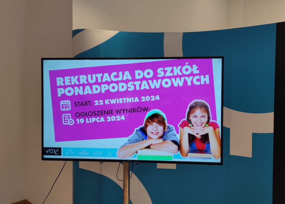Wiosną rozpoczną się rekrutacje do szkół i przedszkoli w Łodzi