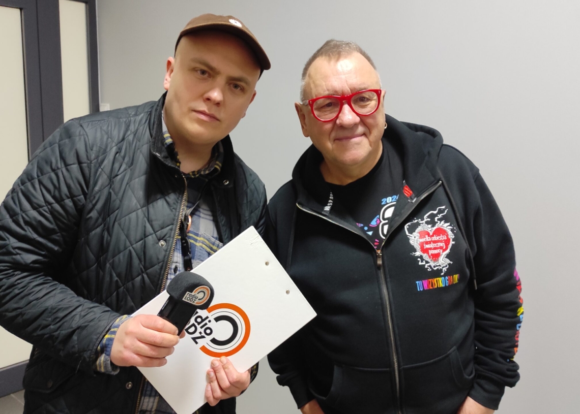 Jerzy Owsiak w rozmowie z Radiem Łódź: Graliśmy w 100 miejscach na świecie