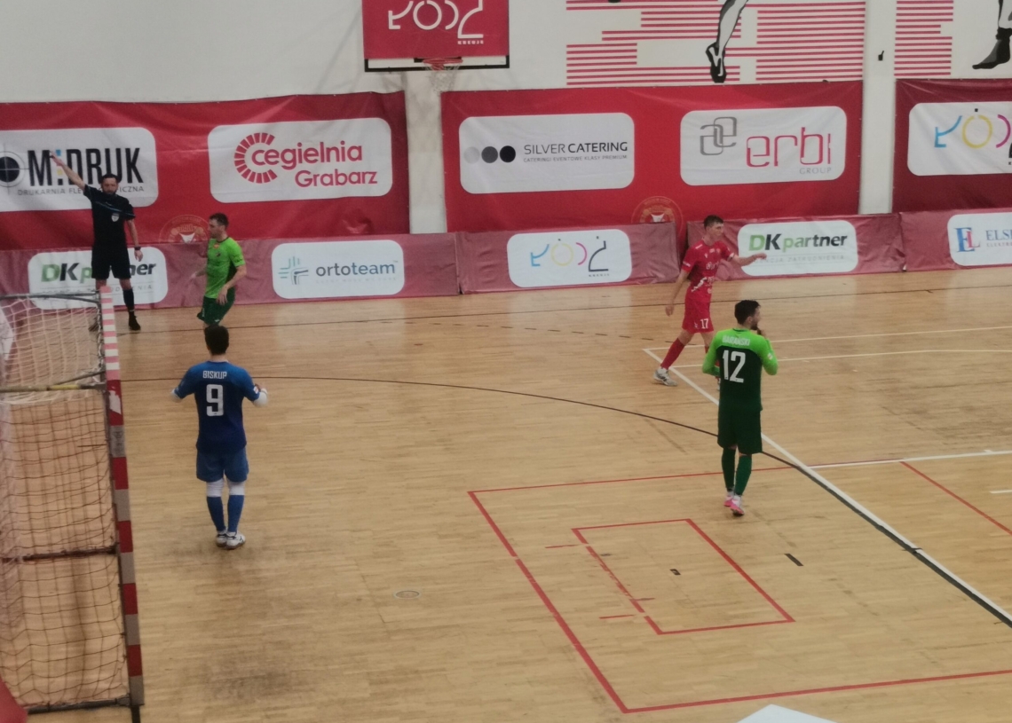 FOGO Futsal Ekstraklasa. Widzew Łódź wygrał 4:1 z Sośnicą Gliwice