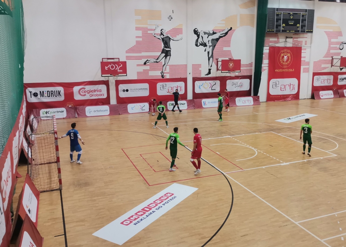FOGO Futsal Ekstraklasa. Widzew Łódź wygrał 4:1 z Sośnicą Gliwice