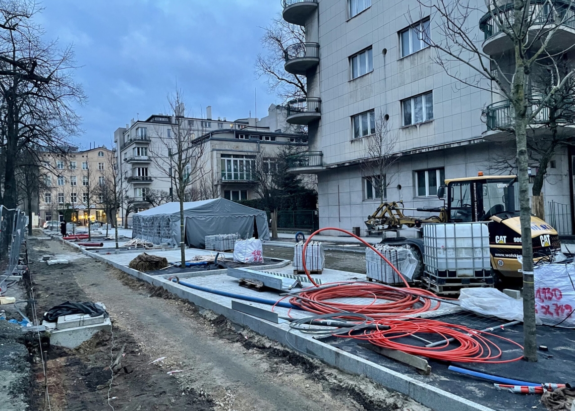 Przebudowa pl. Komuny Paryskiej
