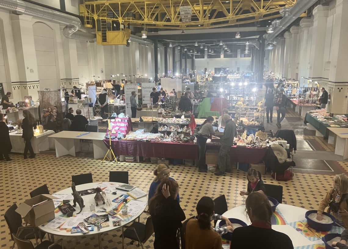 Festiwalu Minerałów i Biżuterii - Skarby Ziemi Łódź. Fot. A. Matuszewska