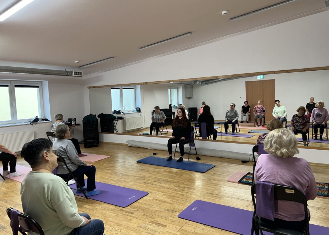 Pilates w Akademickim Ośrodku Inicjatyw Artystycznych