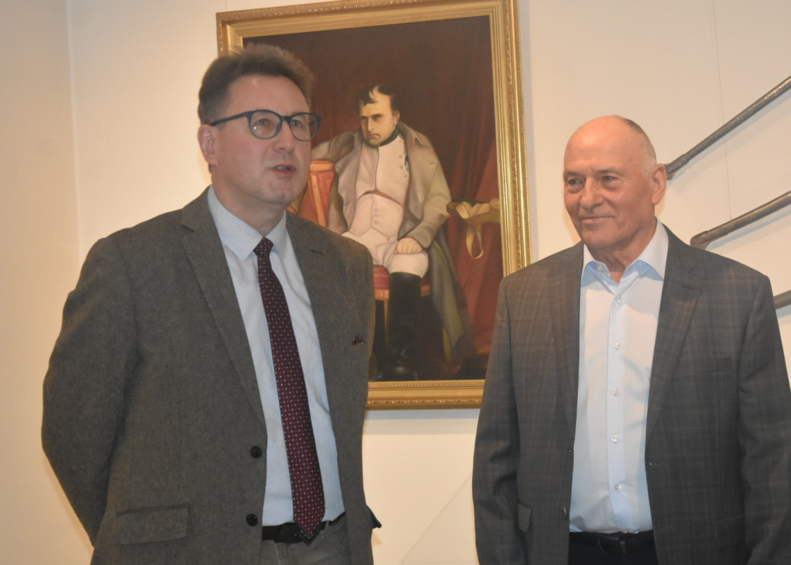 Wernisaż wystawy „Napoleon w zbiorach Edwarda Grobelnego” w Sieradzu