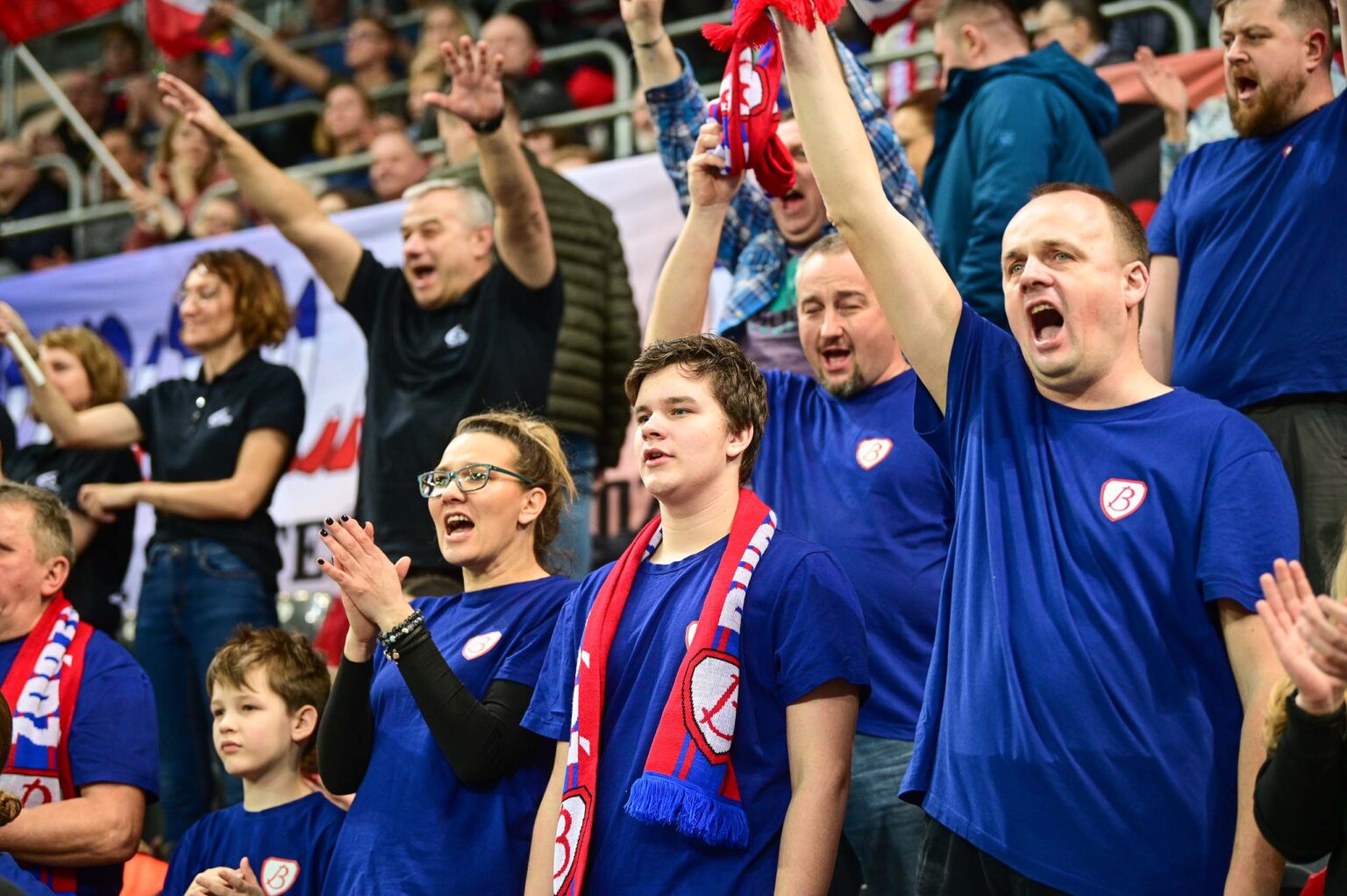 Kibice Grot Budowlani Lodz – NUC Volleyball 45