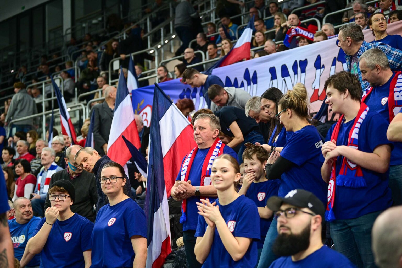 Kibice Grot Budowlani Lodz – NUC Volleyball 58