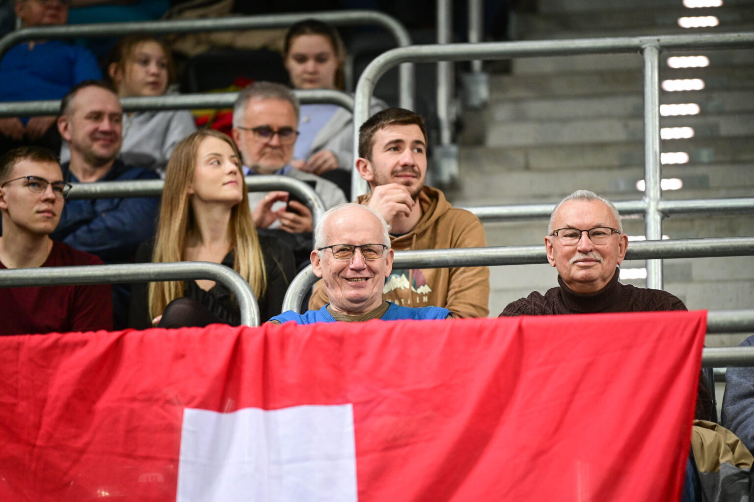 Kibice Grot Budowlani Lodz – NUC Volleyball 86
