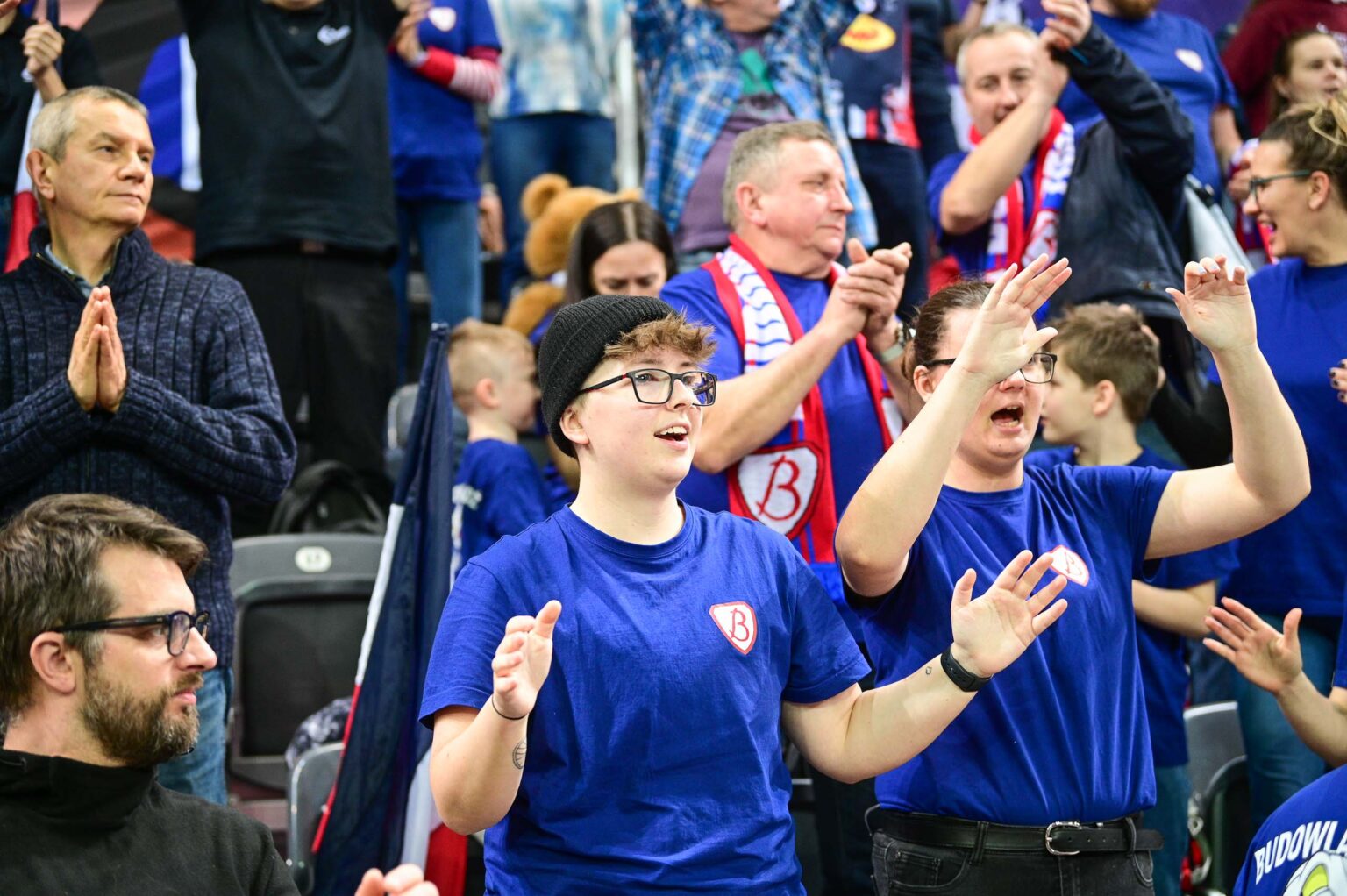 Kibice Grot Budowlani Lodz – NUC Volleyball 9