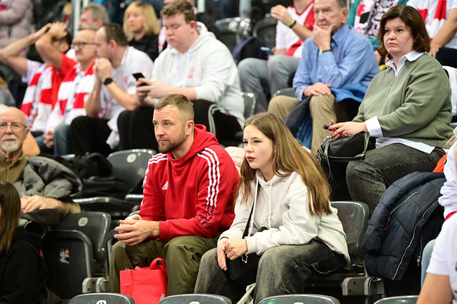 Kibice LKS Commercecon Lodz – Allianz Vero Volley Mediolan 1